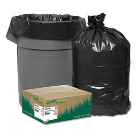 Bolsos de basura reciclables materiales de la cocina del HDPE, estrella negra de los bolsos del cubo de basura sellada