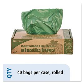 Bolsos de basura degradables de Eco, 1.1mil bolsos de basura de 33 galones 33 x 40m m