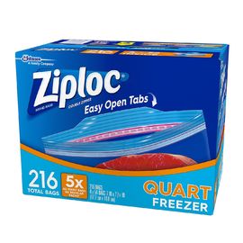 Bolsos abiertos fáciles de Ziploc del color claro, bolsos modificados para requisitos particulares del congelador del cuarto de galón