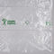 La bolsa de plástico translúcida natural, perfil estrecho 14&quot; X 18&quot; bolsos plásticos de la producción en un rollo