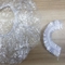 Proceso seco principal disponible transparente plástico de pelo del salón de la prenda impermeable del casquillo del PE