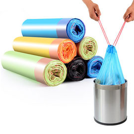 Bolsos de basura comerciales coloreados, impresión rodada del fotograbado de 8 del galón bolsos de basura