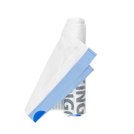 grueso de encargo biodegradable de los bolsos de basura del lazo 50L para el cubo de basura de la oficina