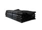 La bolsa de plástico material del HDPE, gracias que la camiseta realiza negro de los bolsos 18 micrones – 500 bolsos por caso
