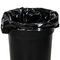 Bolso de basura del negro de la baja densidad, bolsos de basura respetuosos del medio ambiente