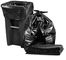 Artículo bolsos de basura de 65 galones, bolsos reciclables disponibles negros de los desperdicios